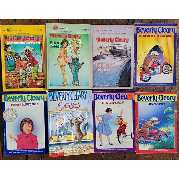 Lot of 8 Beverly Cleary Juvenile Chapter Ramona Henry Children Book MIX ASSORTD - Picture 11 of 11